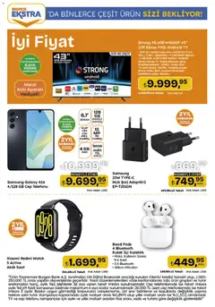 26.02.2026 tarihinden itibaren geçerli olan Migros kataloğu önizlemesi | Sayfa: 123 | Ürünler: Askı, TV, Saat, Uydu