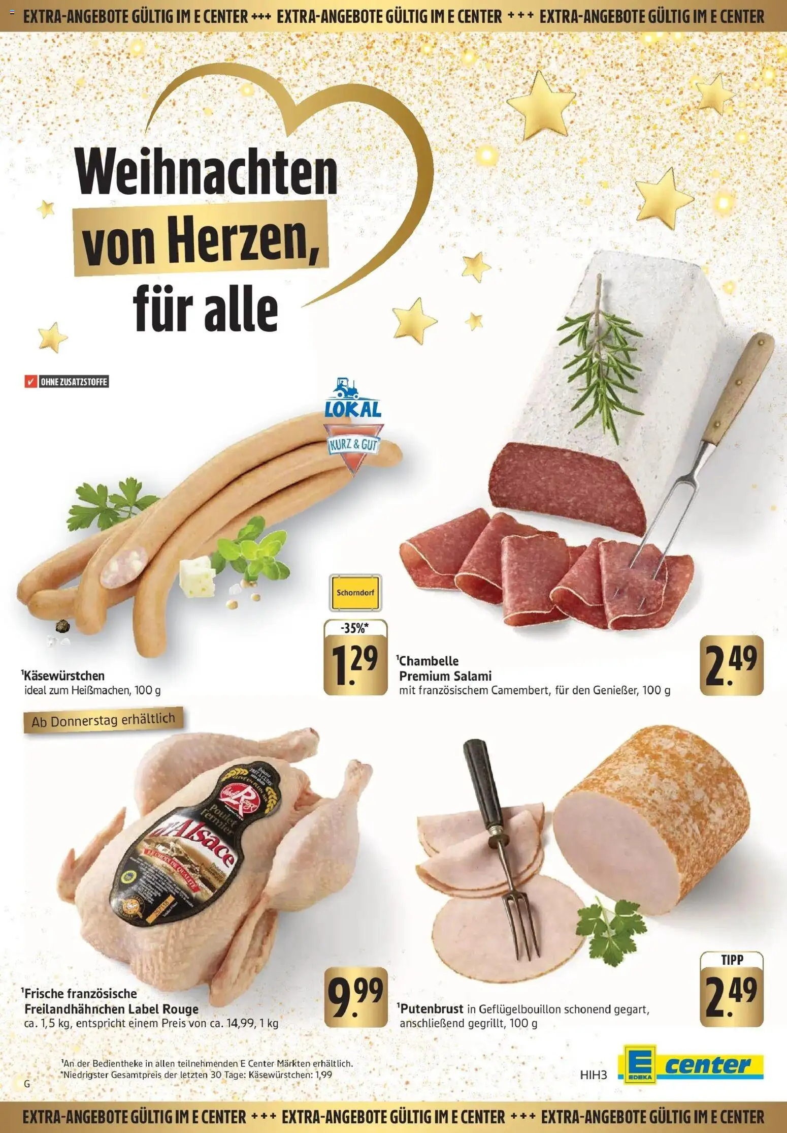 Edeka prospekt Göppingen	 – gültig ab 15.12.2025 | Seite: 35 | Produkte: Rouge, Salami