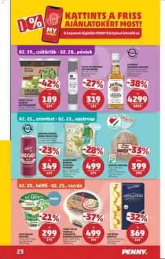 PENNY TO GO FRANCIA-, BURGONYA-, KUKORICASALÁTA, 400 g - amely érvényes a következő dátumtól: 19.02.2026 | Oldal: 27