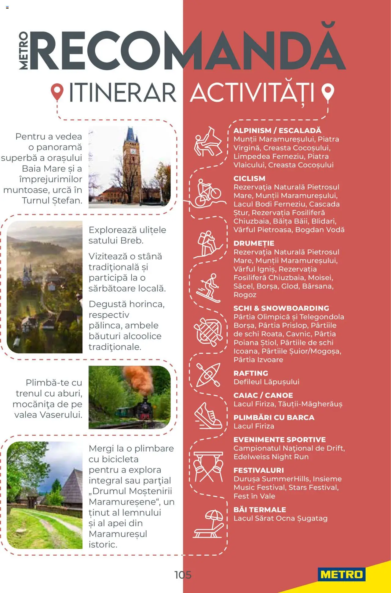 Metro catalog - Ghid de călătorie România – valabil de la 01.08.2025 | Pagină: 105 | Produse: Dana kuşbaşı