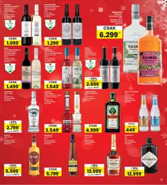 Interspar Akciós újság - amely érvényes a következő dátumtól: 11.12.2025 | Oldal: 13 | Termékek: Jägermeister, Metaxa, Fehérbor, Vodka
