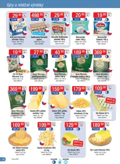 Náhled letáku Astur & Qanto leták - Velkoobchod fresh 12/2025 od 01.12.2025 | Strana: 28 | Produkty: Sedlčanský Hermelín, Sýr, Sýry, Eidam