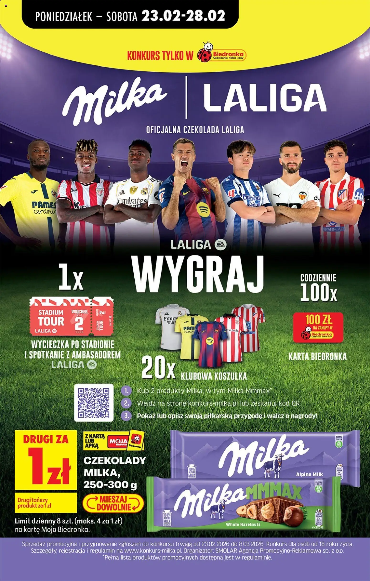 Biedronka Polsko leták od 23.02.2026 | Strana: 48 | Produkty: Milka