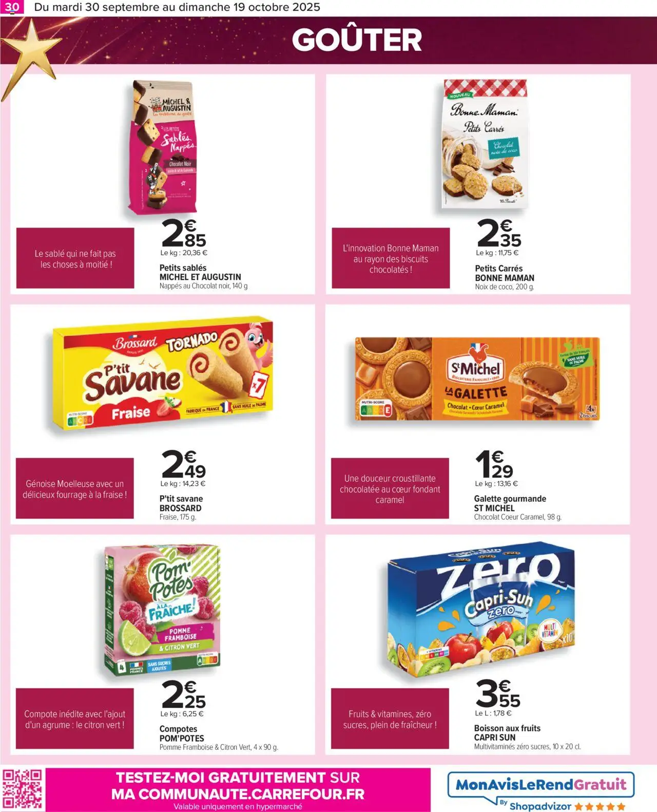  | Page: 30 | Produits: Citron vert, Framboise, Pomme, Huile