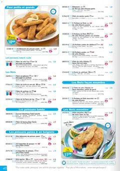 Maximo - Prévisualisation de Maximo catalogue valide à partir de 23.01.2026 | Page: 40 | Produits: Pêche, Base, Persil, Poisson