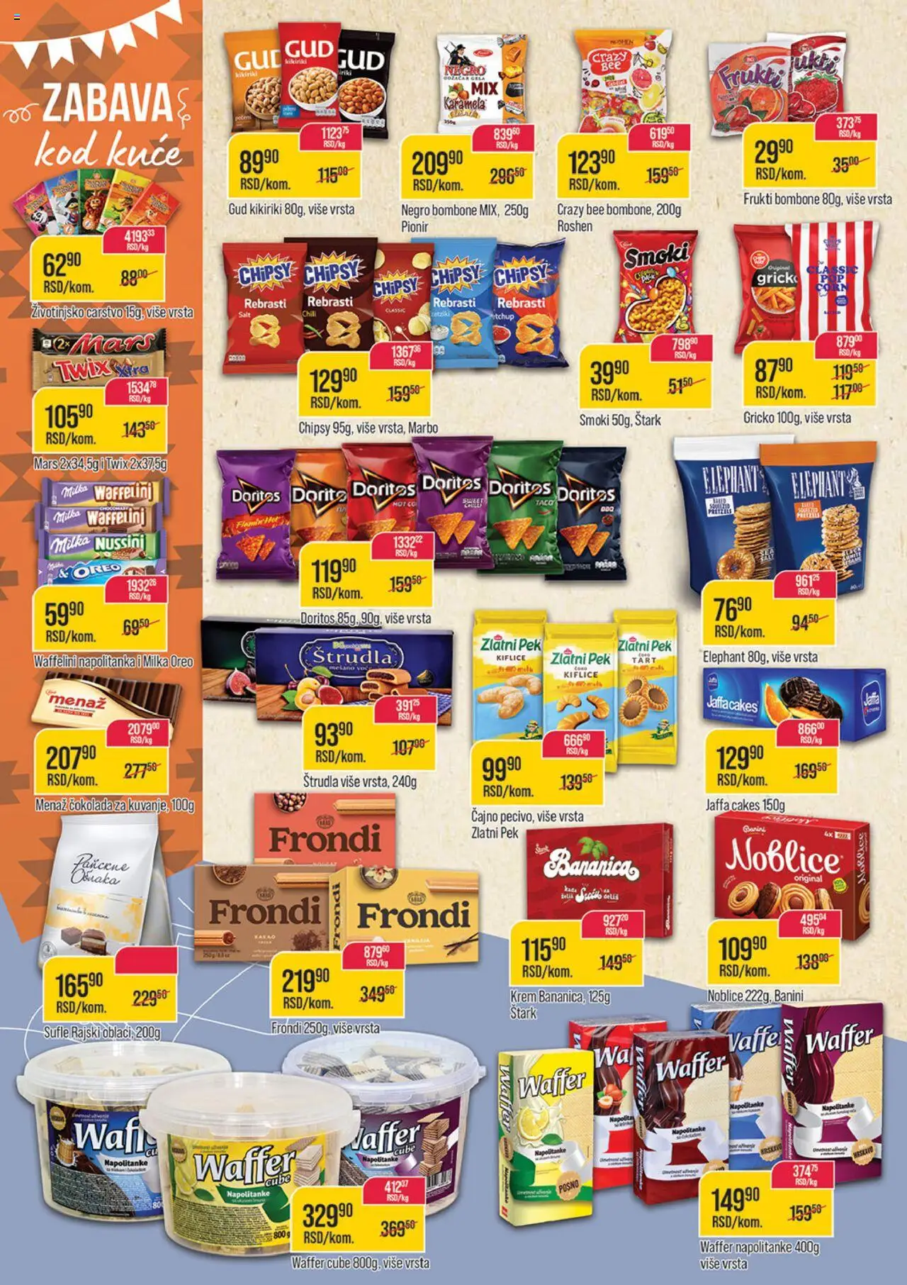 Zlatan Trag katalog - važi od 30.07.2025 | Strana: 8 | Proizvode: Bombone, Milka, Twix, Štrudla