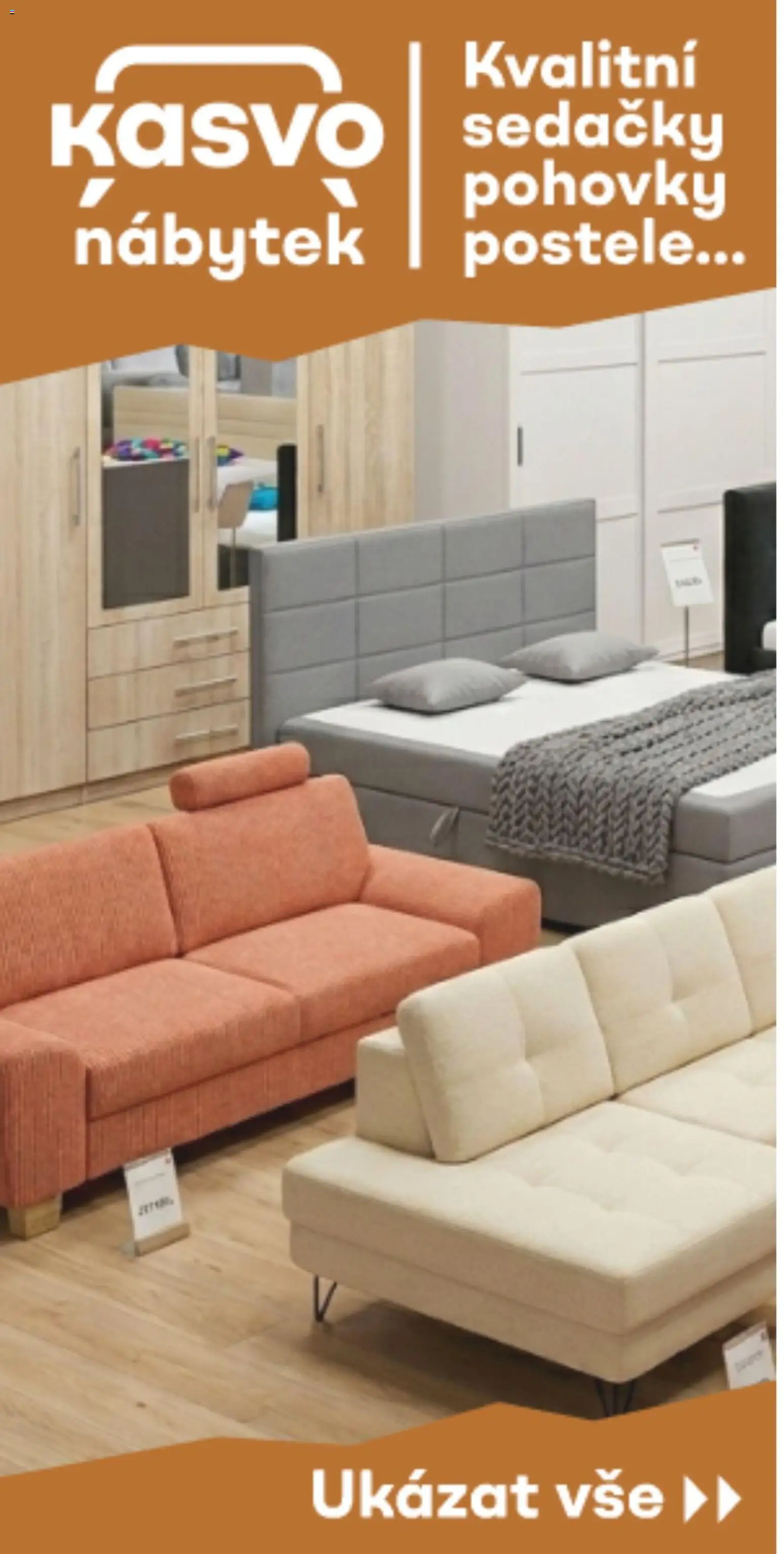 Kasvo od 24.04.2026 | Strana: 1 | Produkty: Postele, Nábytek, Sedačky
