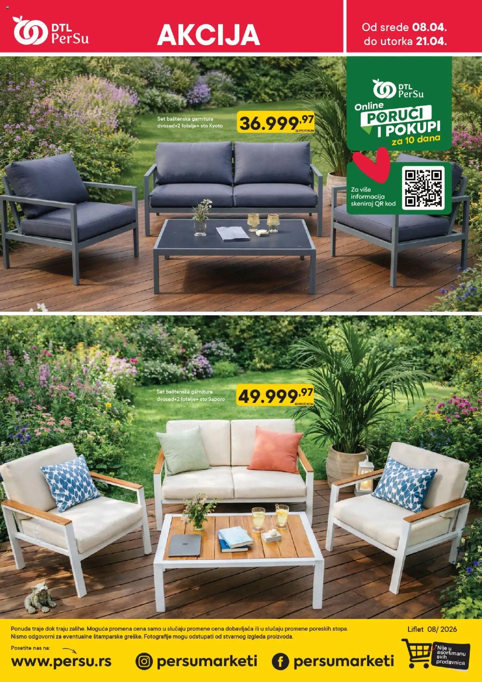 PerSu katalog - važi od 08.04.2026 | Strana: 28 | Proizvode: Sto