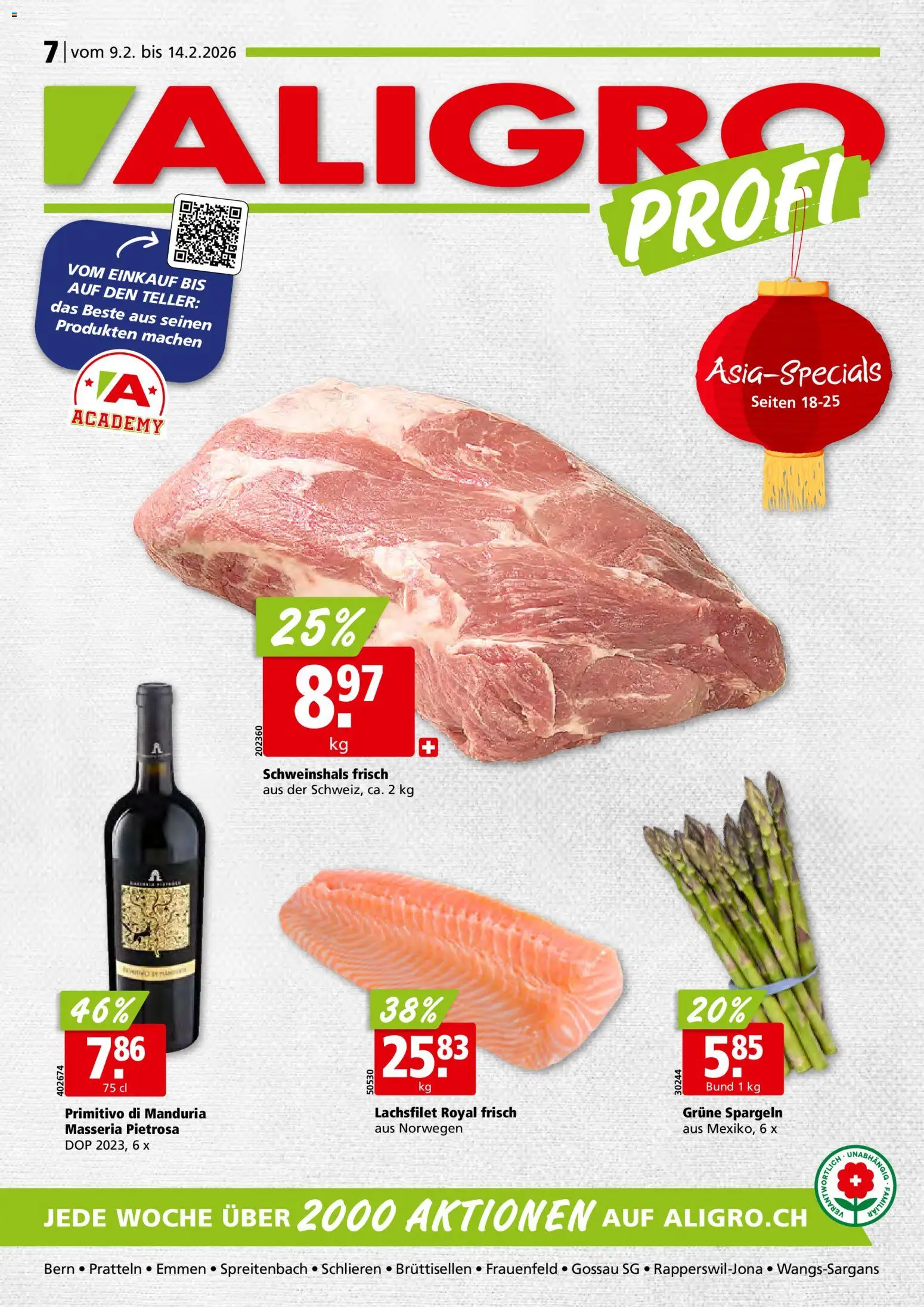 Aligro Aktionen – gültig ab 09.02.2026 | Seite: 1