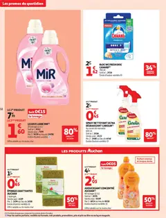 Auchan  25 jours supers  - Voorbeeld van een folder van Auchan, geldig van 21.04.2026 | Pagina: 32 | Producten: Wc, La, Parfum