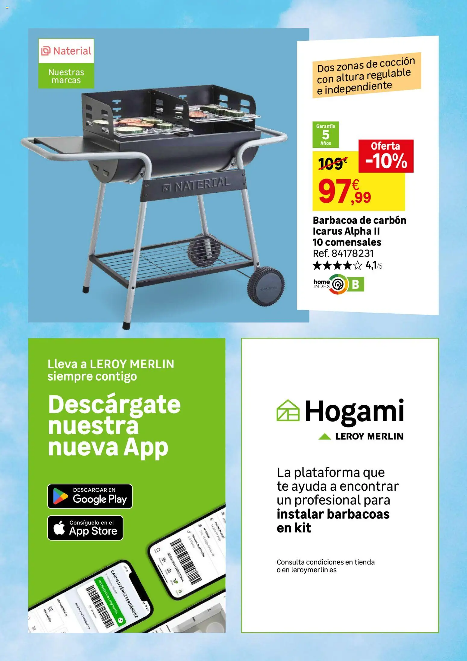 Leroy Merlin catálogo │ válido desde el 21.04.2026 | Página: 14 | Productos: Té, Barbacoa