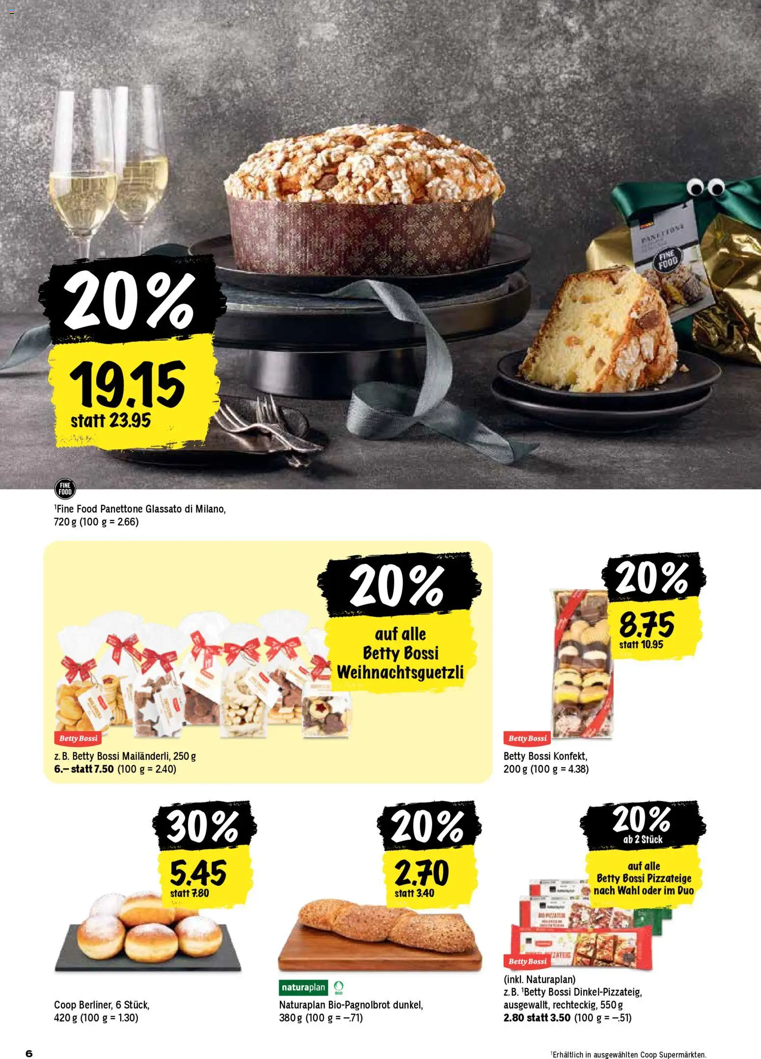 Coop - Una settimana di azioni – gültig ab 11.12.2025 | Seite: 6 | Produkte: Pizza