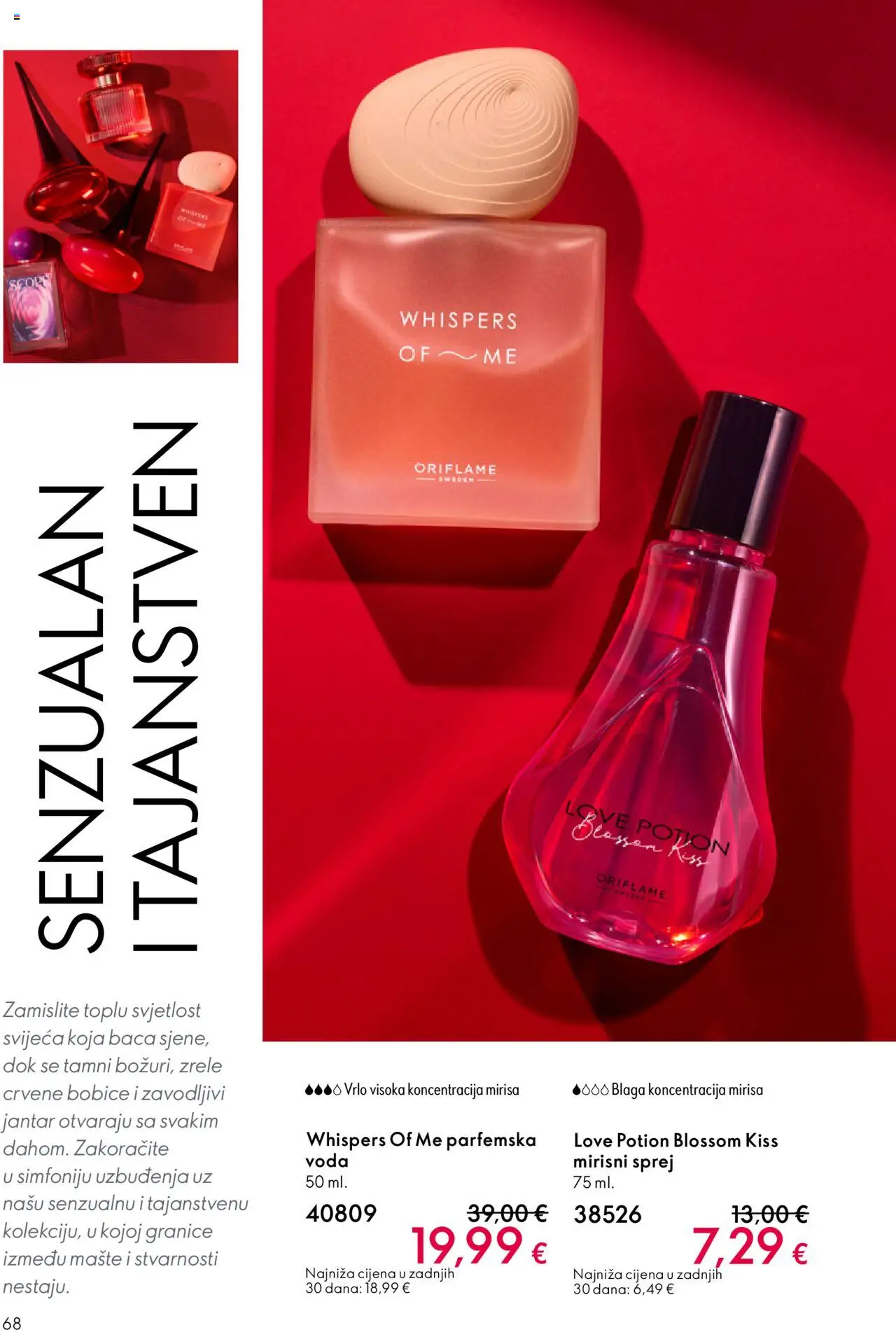 Oriflame katalog | vrijedi od 08.10.2025 | Stranica: 68 | Proizvodi: Voda