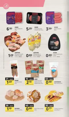 Pré-visualização Coviran folheto válido de 21.04.2026 | Página: 2 | Produtos: Mortadela, Azeitonas, Hambúrguer, Carne picada