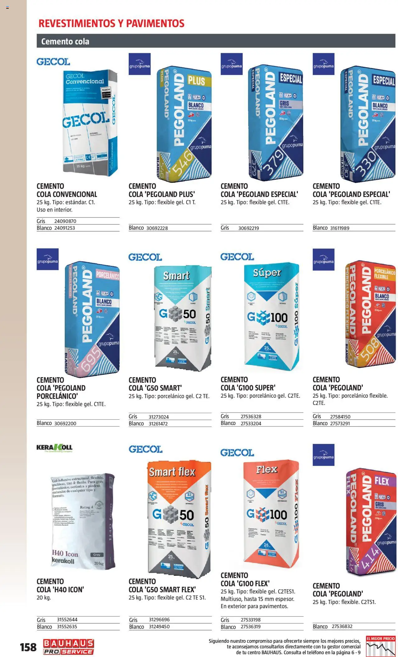 Bauhaus - ProService  │ válido desde el 24.02.2025 | Página: 158 | Productos: Té, Teléfono