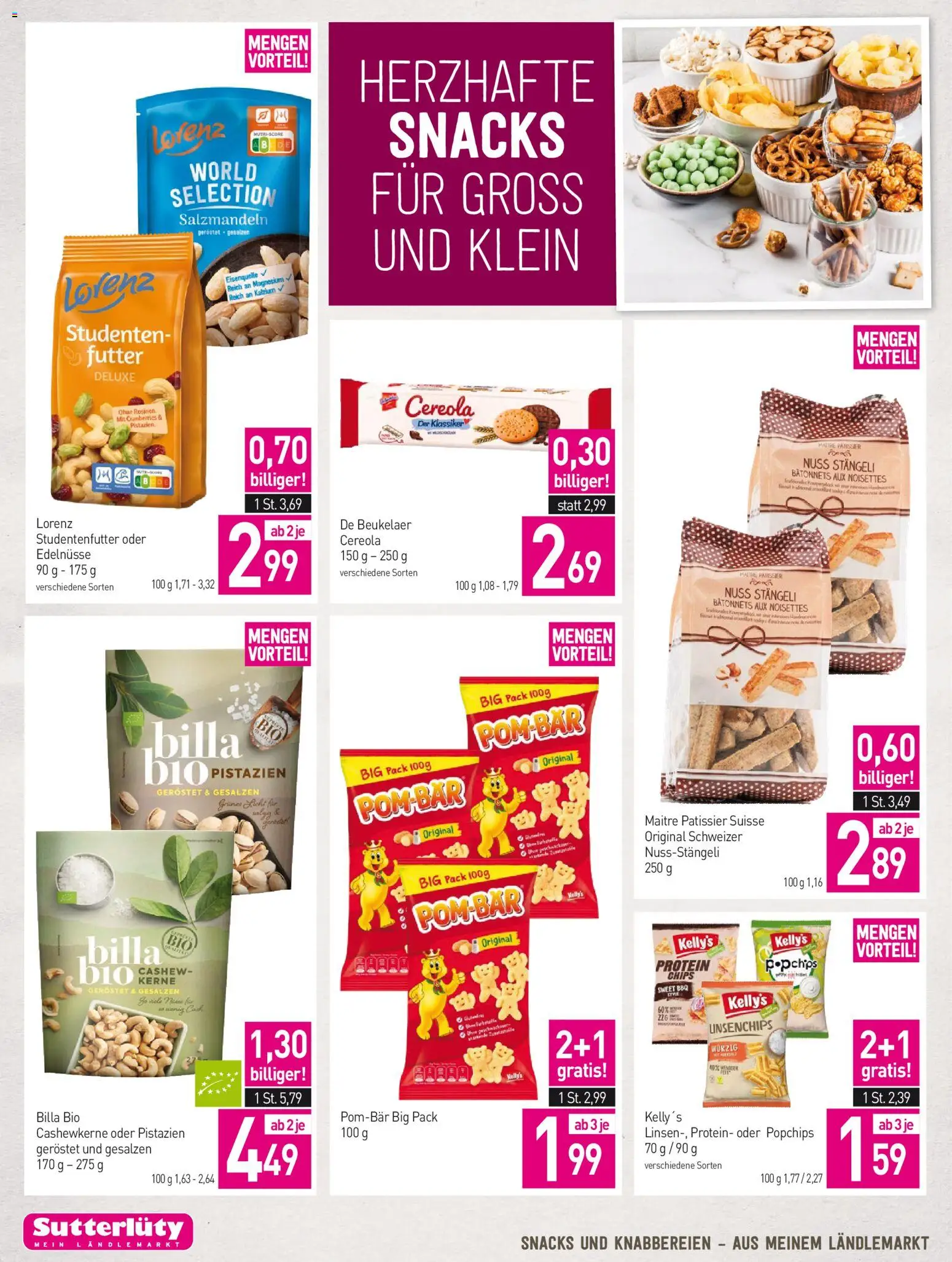 Sutterlüty Flugblatt gültig ab 02.01.2026 | Seite: 16 | Produkte: Chips