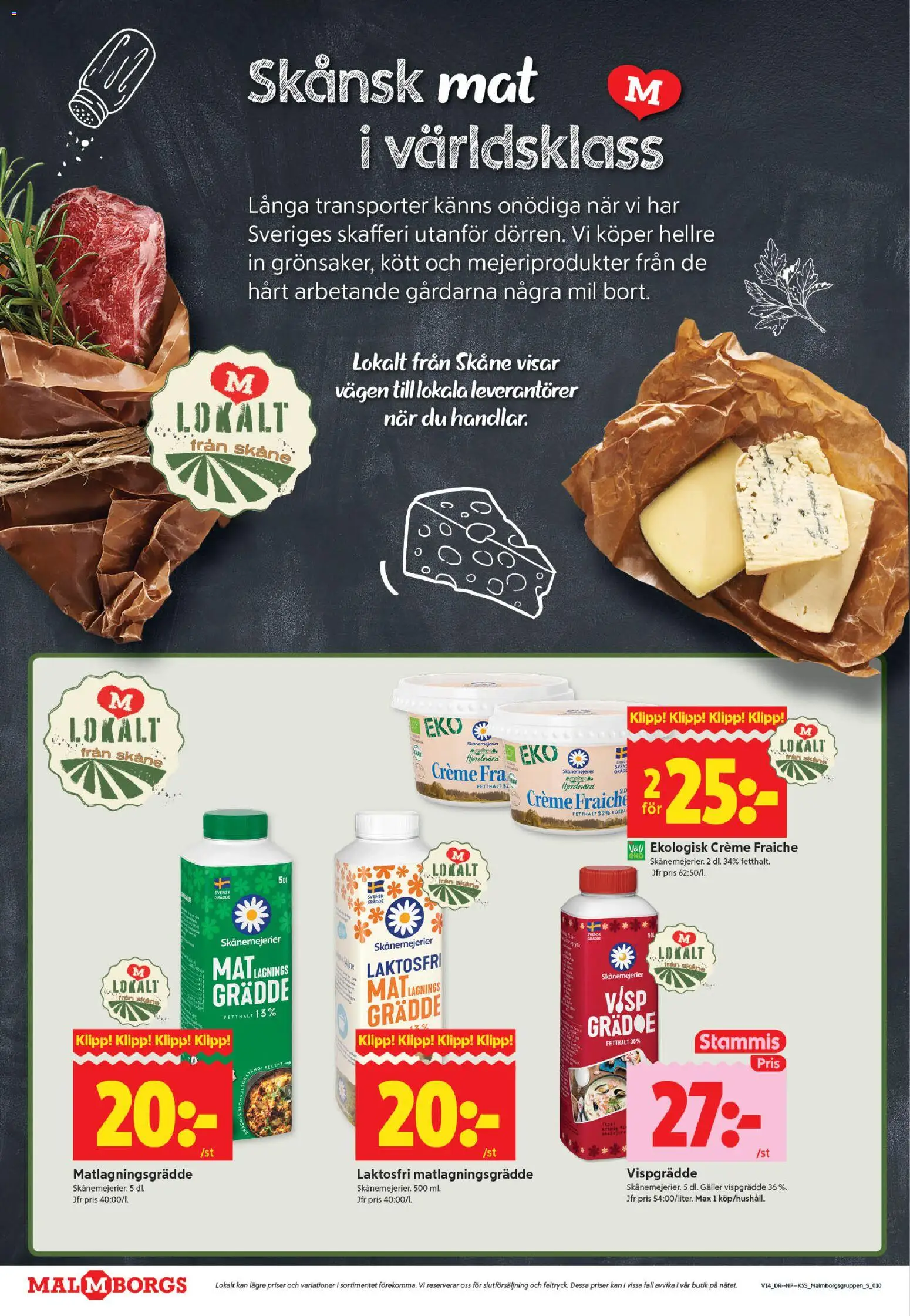 ICA Kvantum reklamblad aktuell från 30.03.2026 | Sida: 10 | Produkter: Visp, Grädde, Vispgrädde, Matlagningsgrädde