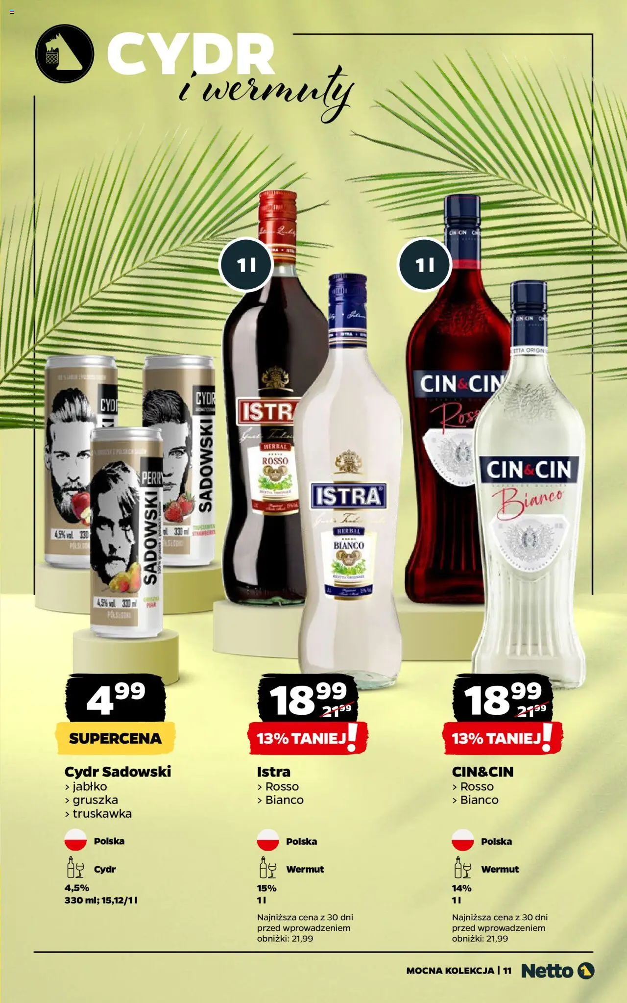 Netto gazetka - Mocna Kolekcja od 01.07.2025 | Strona: 11 | Produkty: Gruszka, Cydr