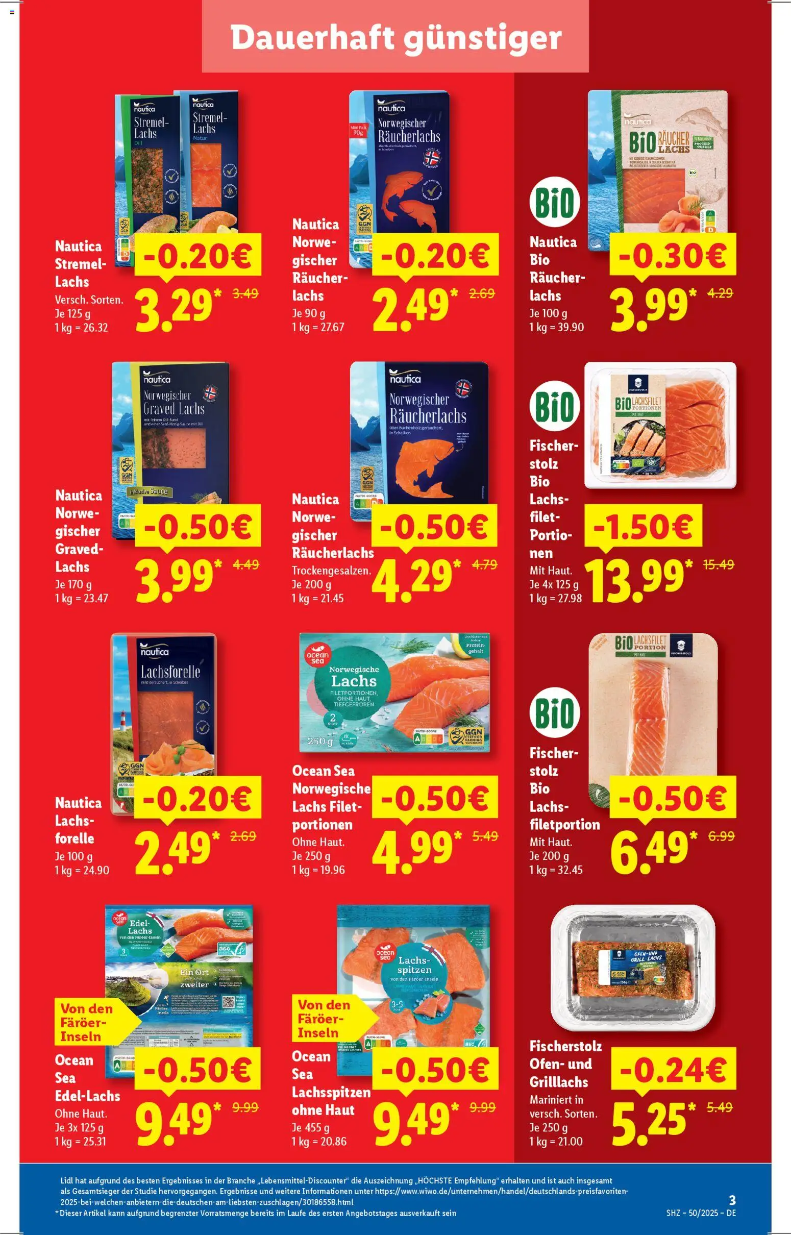 Lidl - Prospekt – gültig ab 08.12.2025 | Seite: 3 | Produkte: Ofen, Grill, Lachs, Räucherlachs