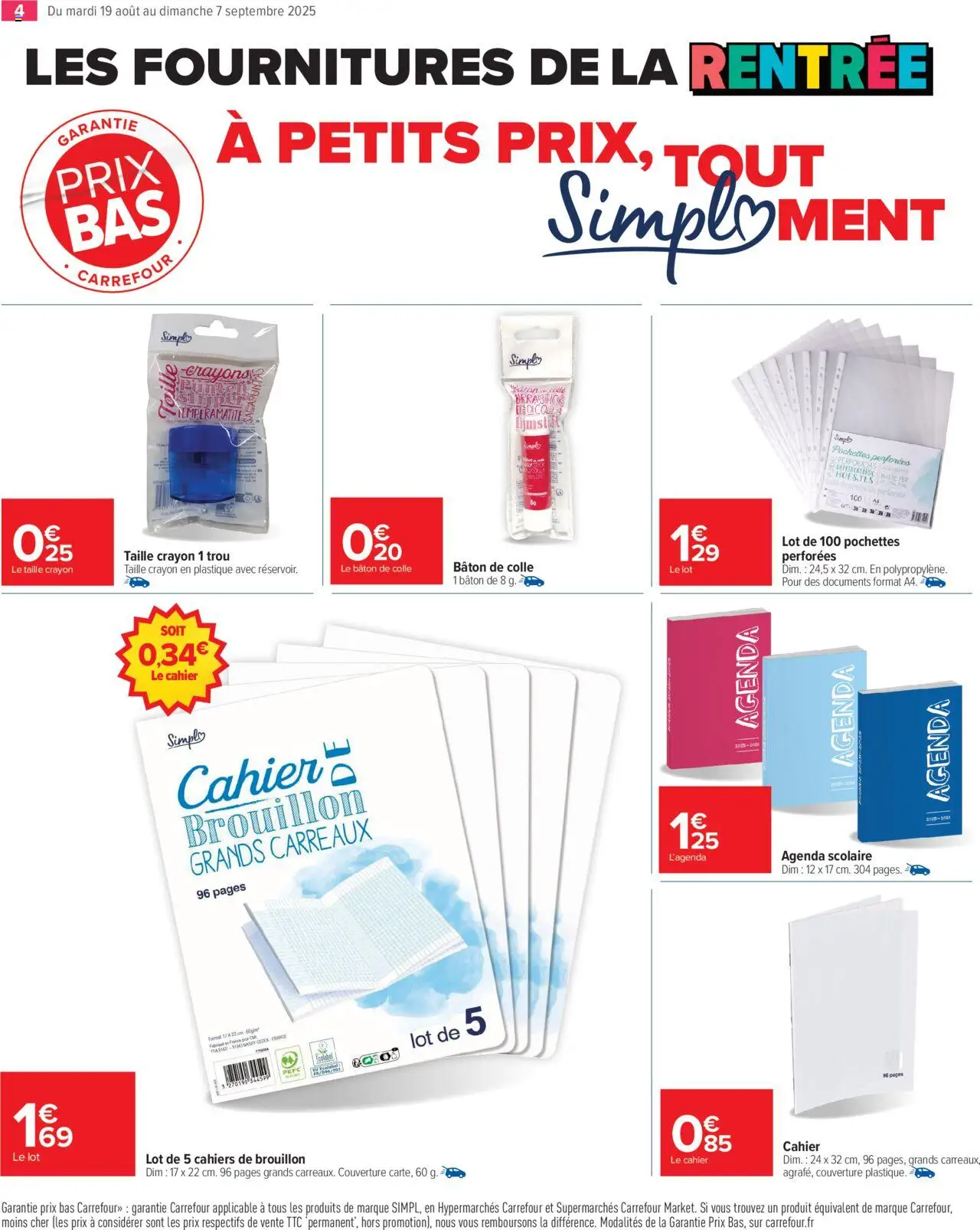  | Page: 6 | Produits: Crayon, Couverture, Colle
