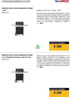 Anteprima del volantino Eurobrico Barbecue a Gas catalogo valido a partire dal 23.07.2025 | Pagina: 17
