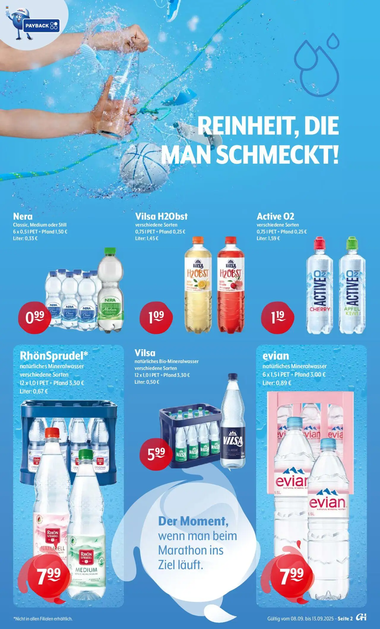 Getränke Hoffmann - Hamburg – gültig ab 08.09.2025 | Seite: 2 | Produkte: Äpfel, Mineralwasser