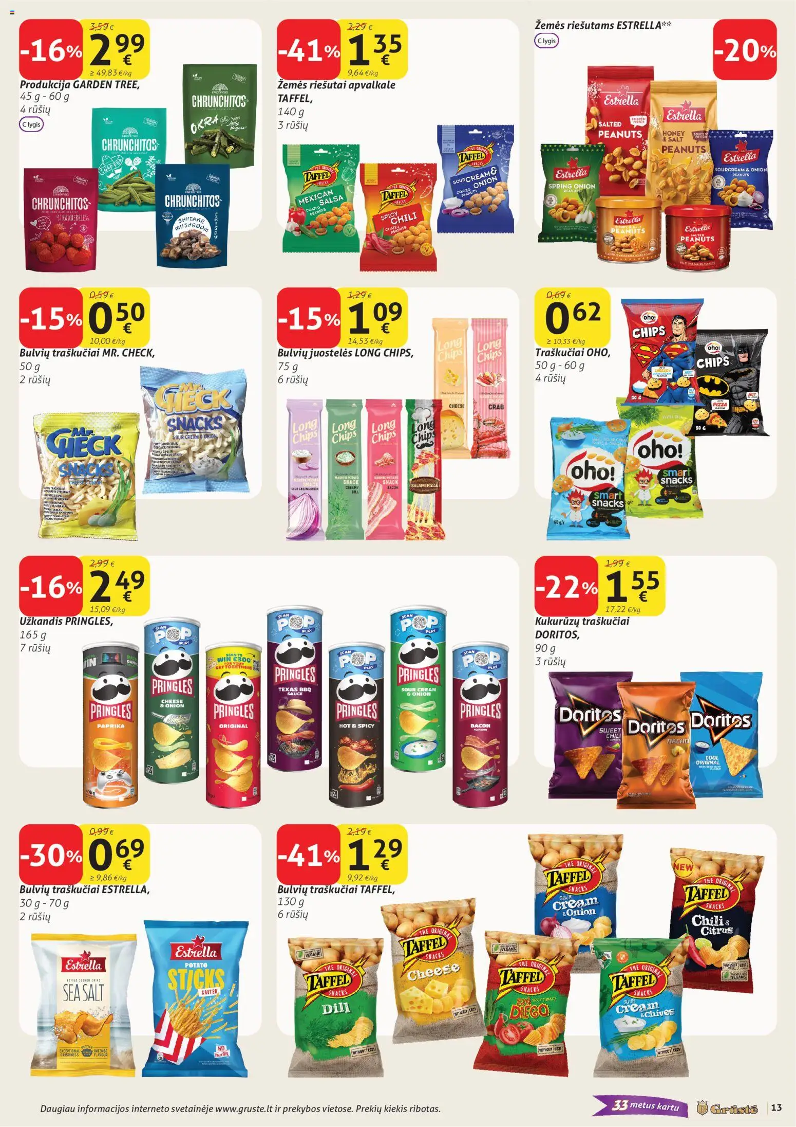 GRUSTE akcijos nuo 01.04.2026 | Puslapis: 13