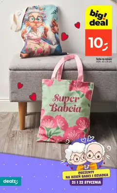 Pogląd oferty "Dealz Gazetka" - ważna od 15.01.2026 | Strona: 12 | Produkty: Torba