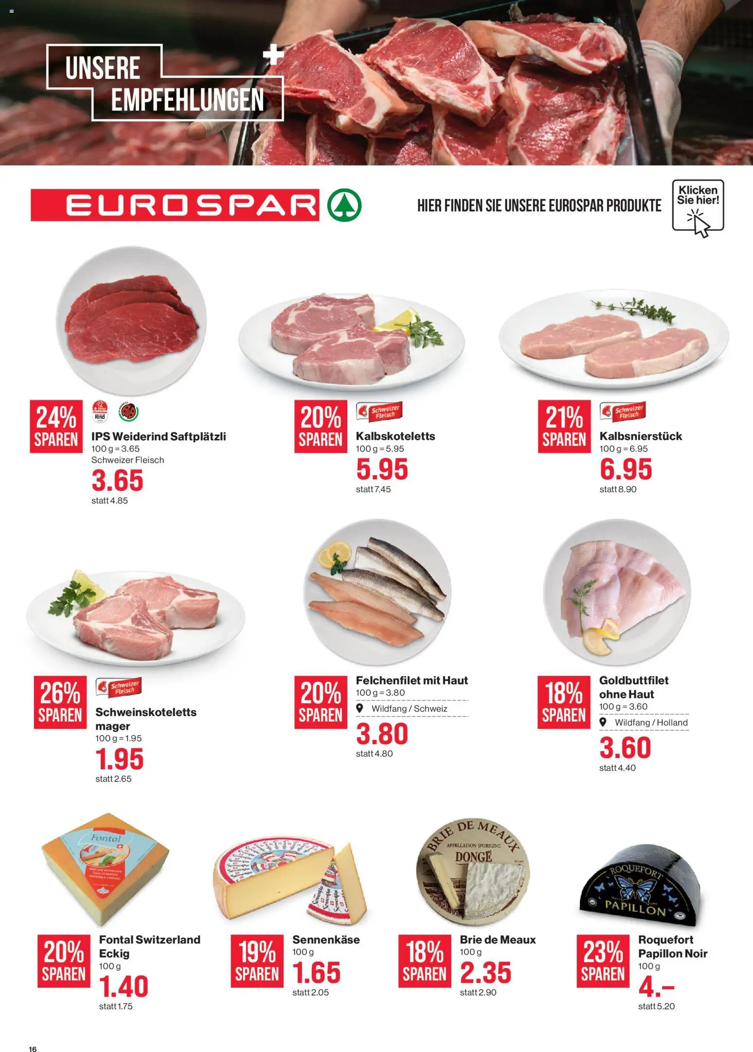 SPAR - SPAR Handels AG – gültig ab 01.04.2026 | Seite: 16