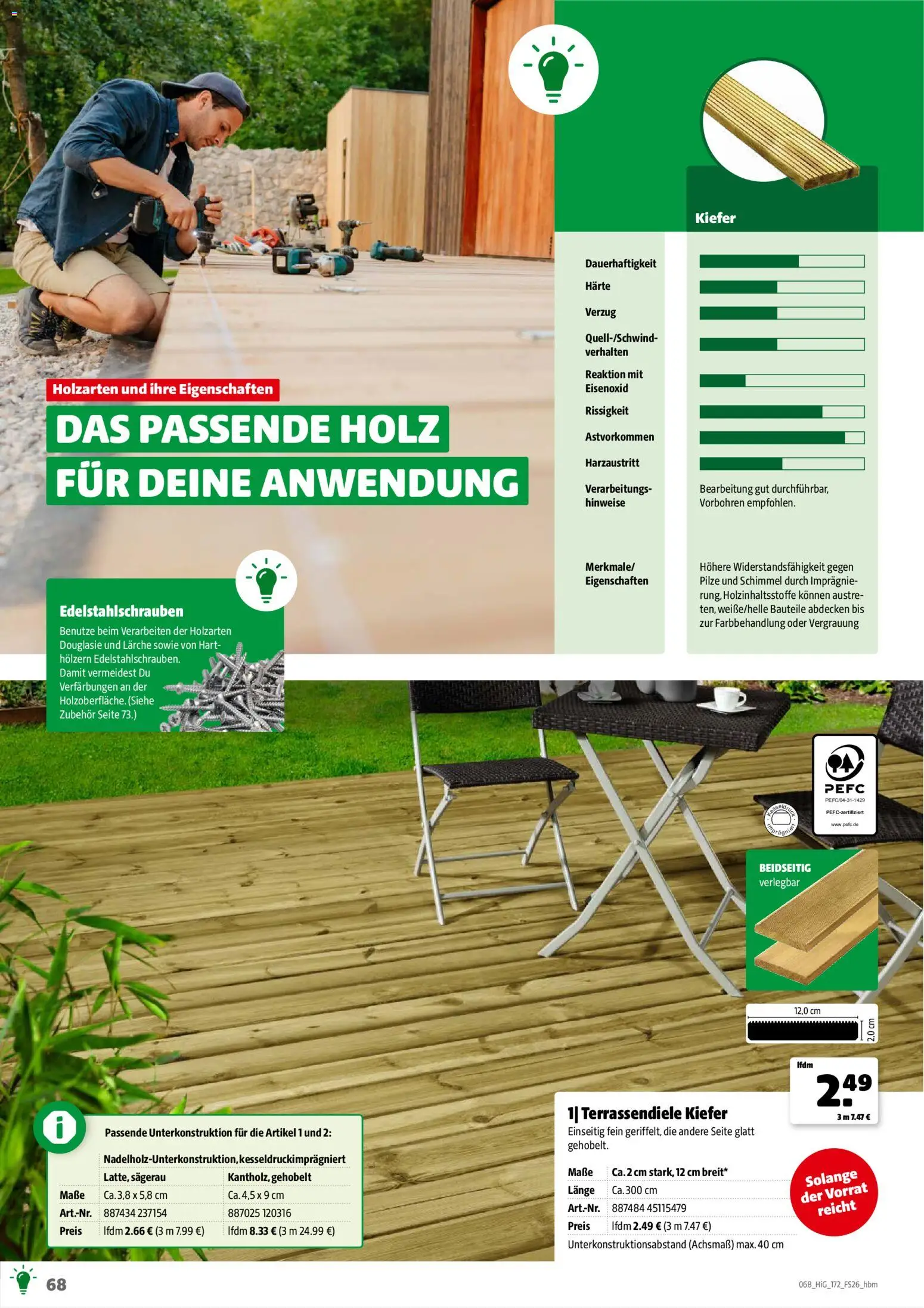 Hagebau Gartengestaltungsortiment – gültig ab 02.03.2026 | Seite: 68