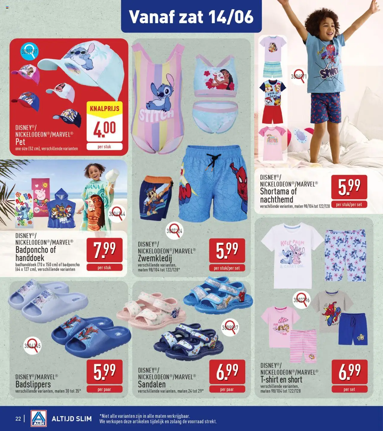  | Pagina: 22 | Producten: Sandalen, Badhanddoek, Handdoek
