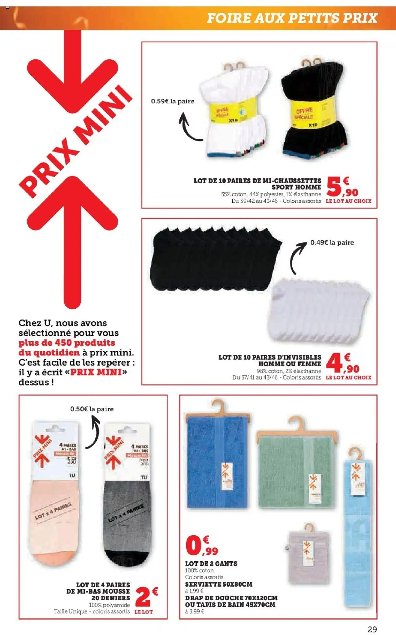  | Page: 29 | Produits: Tapis de bain, Coton, Douche, Gants