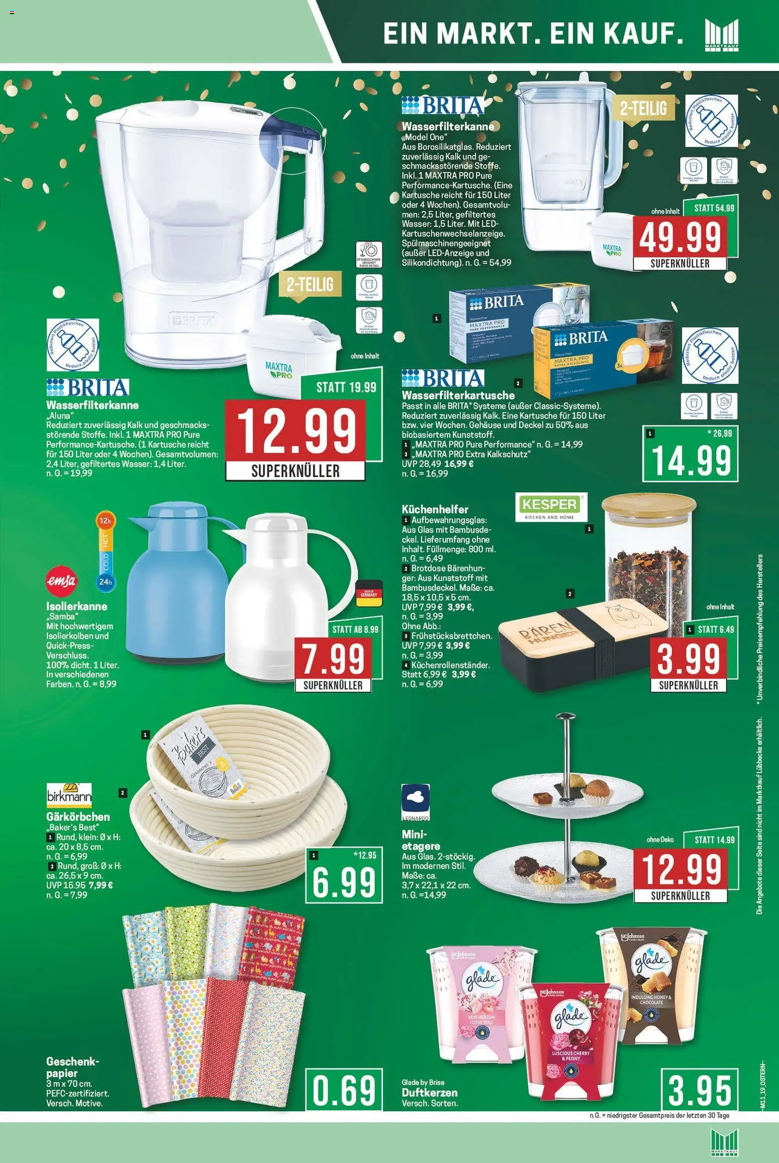 Marktkauf Prospekt 	 – gültig ab 09.03.2026 | Seite: 19 | Produkte: Wasser