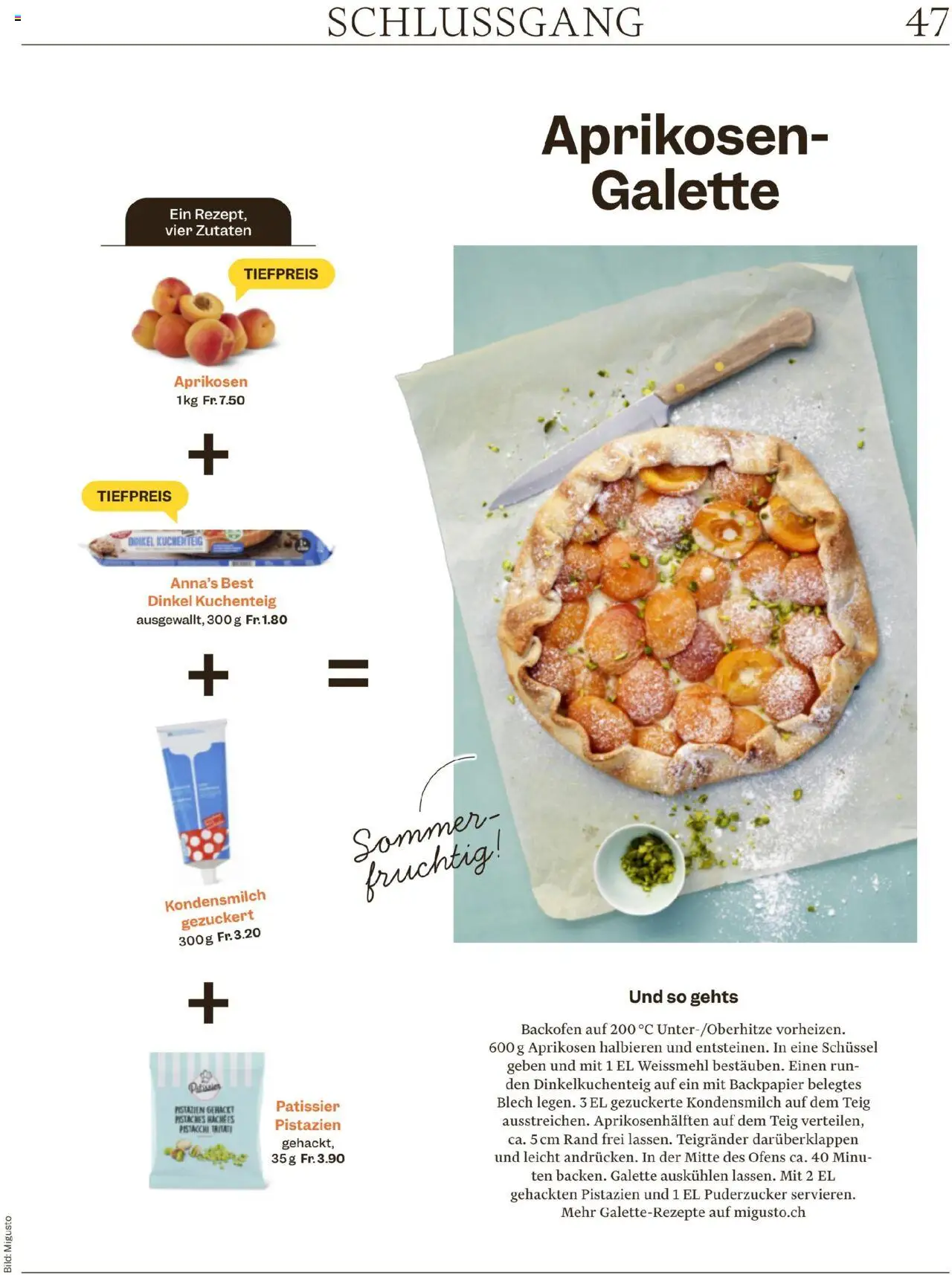 Migros - Magazin ab 28.07.2025 | Seite: 47 | Produkte: Backofen