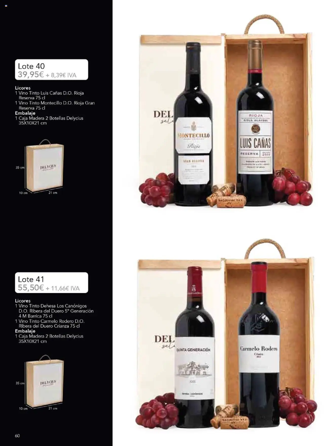 E.Leclerc Regalos de Navidad 2025 │ válido desde el 10.10.2025 | Página: 62 | Productos: Vino, Caja