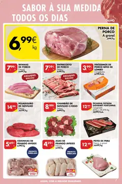 Pré-visualização ASAS DE FRANGO AVIGEX, Frescas válido de 06.11.2025 | Página: 7 | Produtos: Peito de peru, Frango, Peru, Lombo