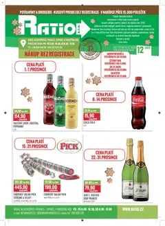 Náhled letáku Ratio leták od 01.12.2025