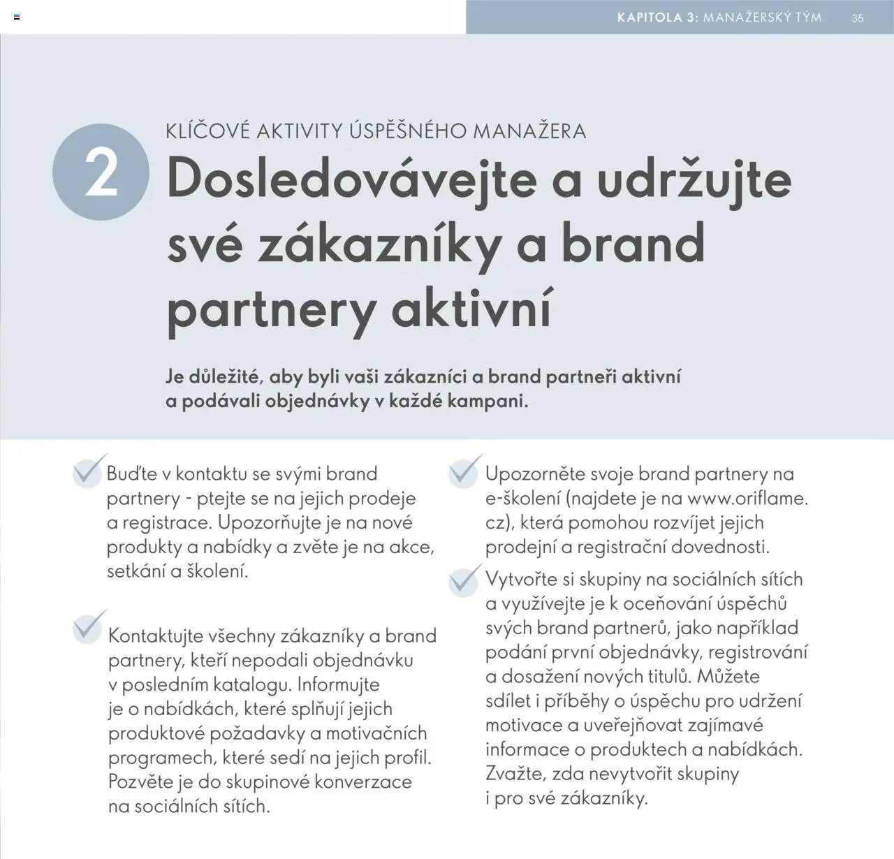 Oriflame katalog Plán odměn pro Brand Partnery od 10.04.2025 | Strana: 35