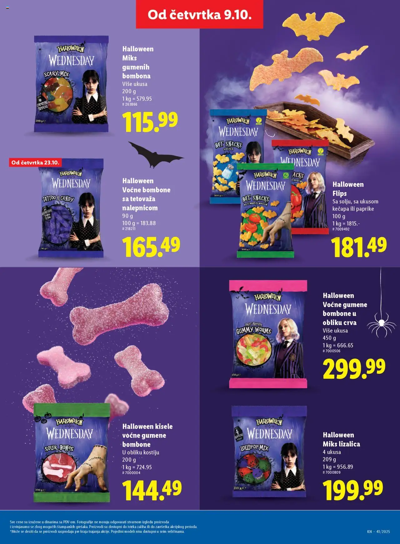 Lidl katalog - važi od 09.10.2025 | Strana: 27 | Proizvode: Bombone, Gumene bombone, Lizalica, Candy