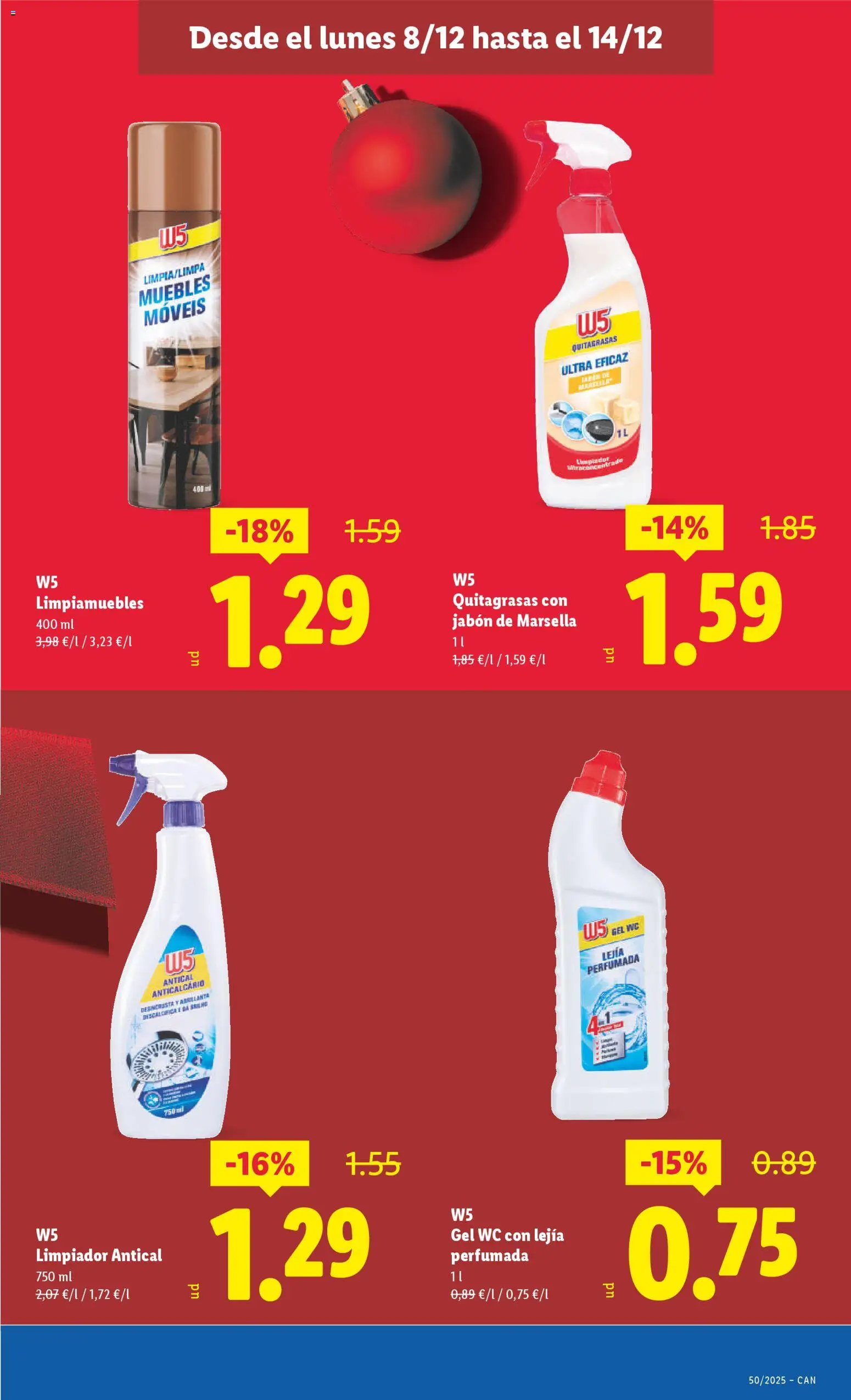 Lidl - Canarias │ válido desde el 08.12.2025 | Página: 19 | Productos: Jabón, Muebles