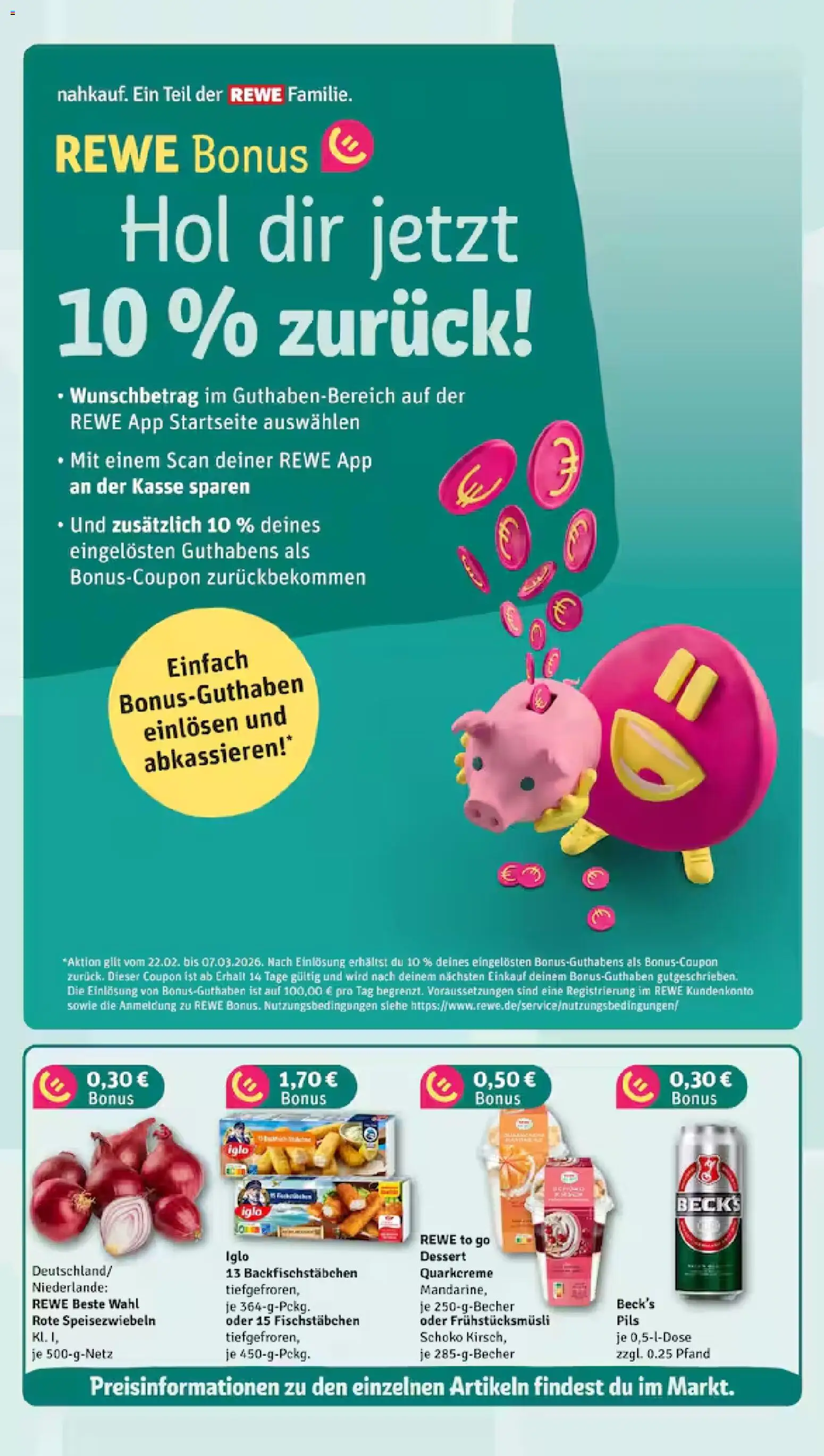 Nahkauf Prospekt 	 – gültig ab 02.03.2026 | Seite: 4 | Produkte: Iglo, Pils, Fischstabchen