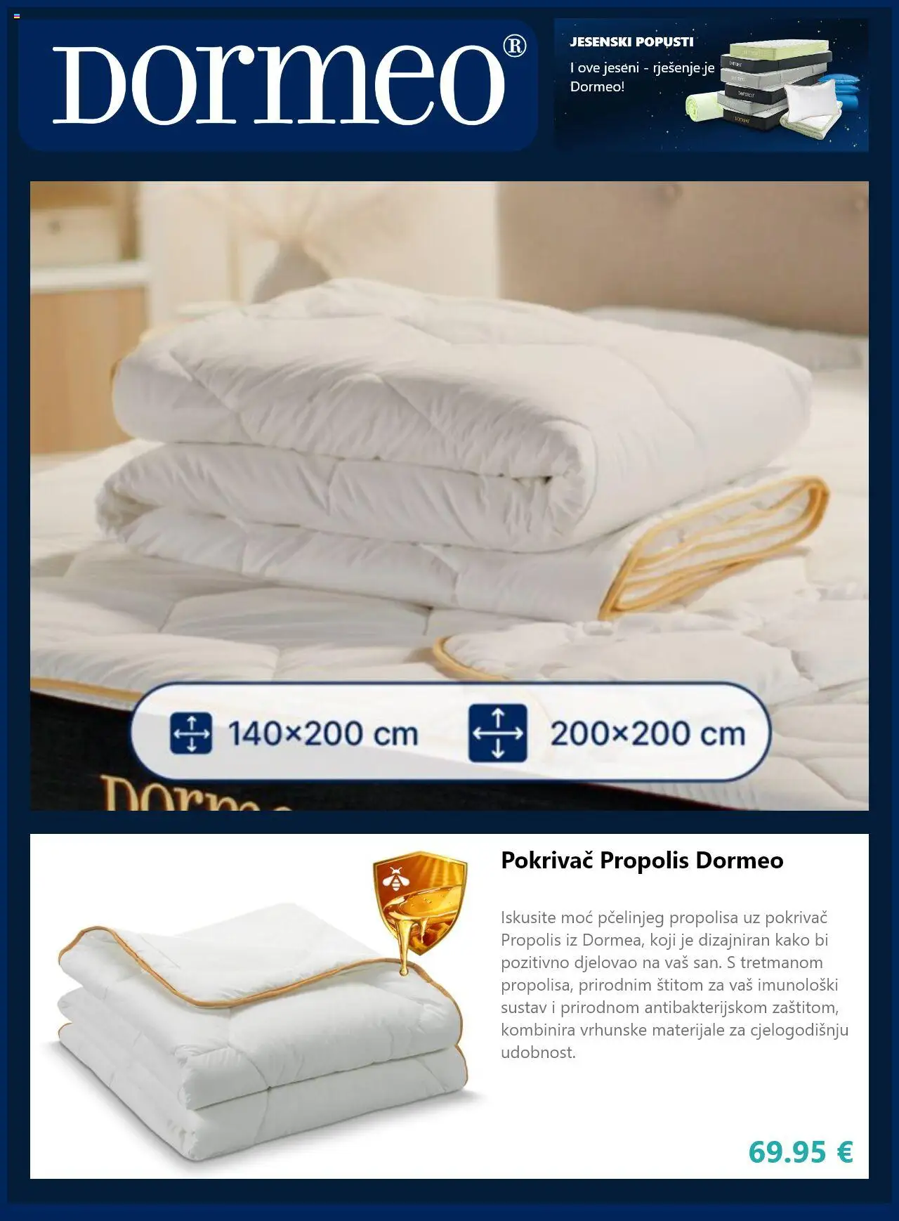 Dormeo Home katalog | vrijedi od 18.09.2025 | Stranica: 5 | Proizvodi: Pokrivač