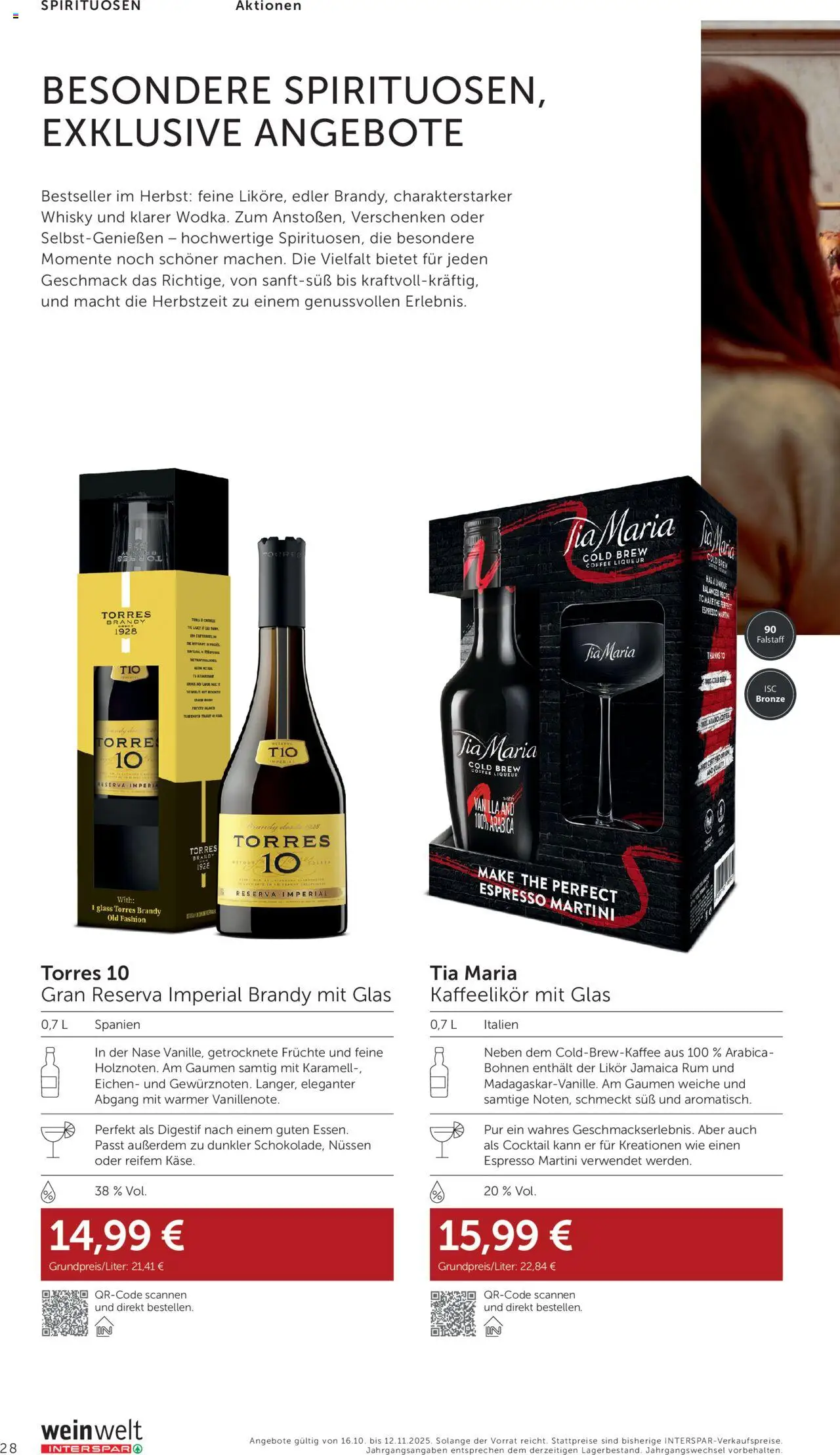 Interspar Wein Welt gültig ab 16.10.2025 | Seite: 28