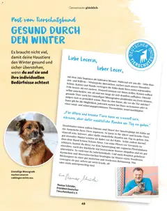 Fressnapf Friends Magazin ab 01.01.2026 gültig | Seite: 48 | Produkte: Winterjacke, Kaninchen, Wasser, Mantel