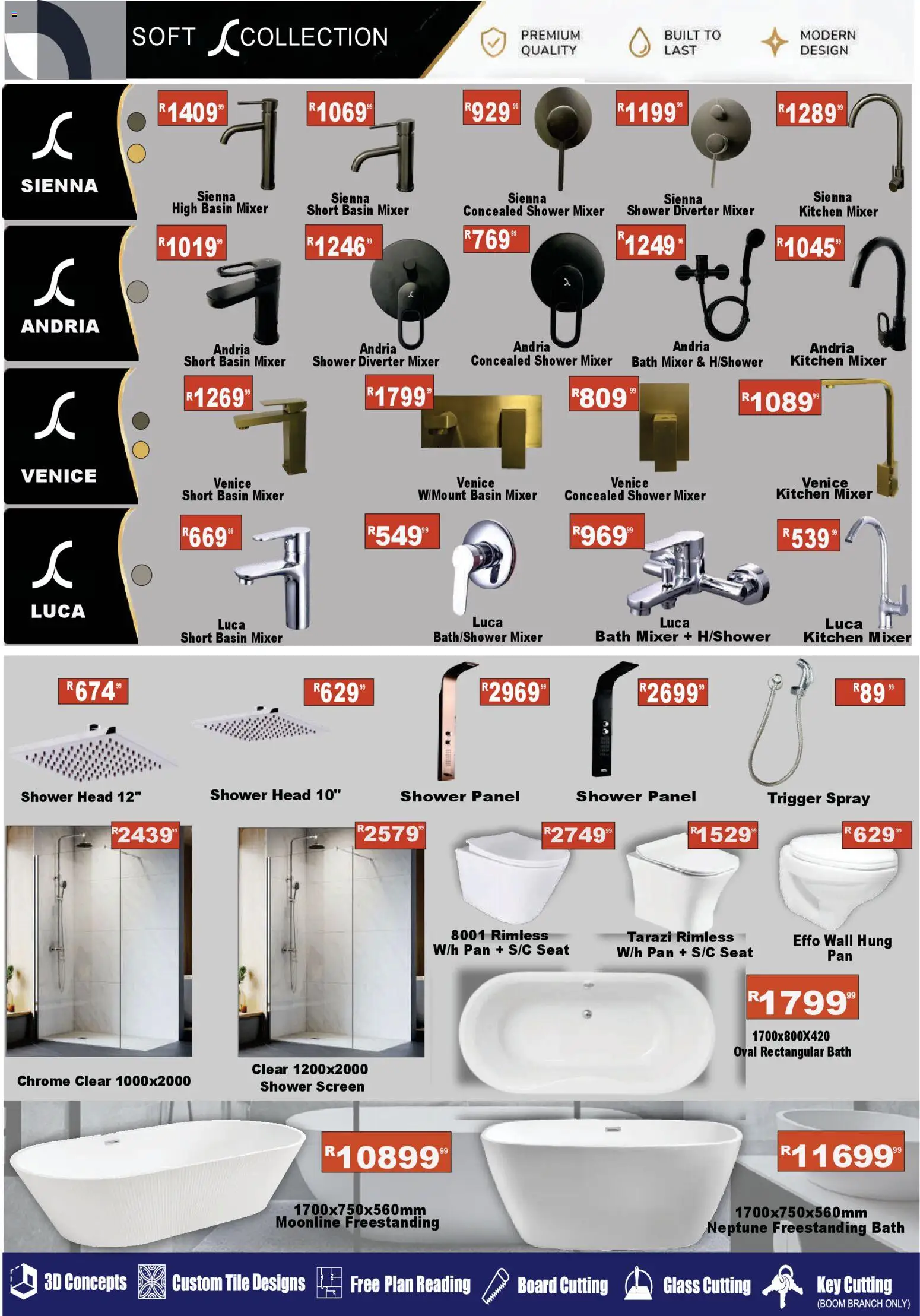 New K. Carrim catalogue – valid from 25.04.2026 | Page: 3 | Products: Mixer, Bath, Shower, Basin