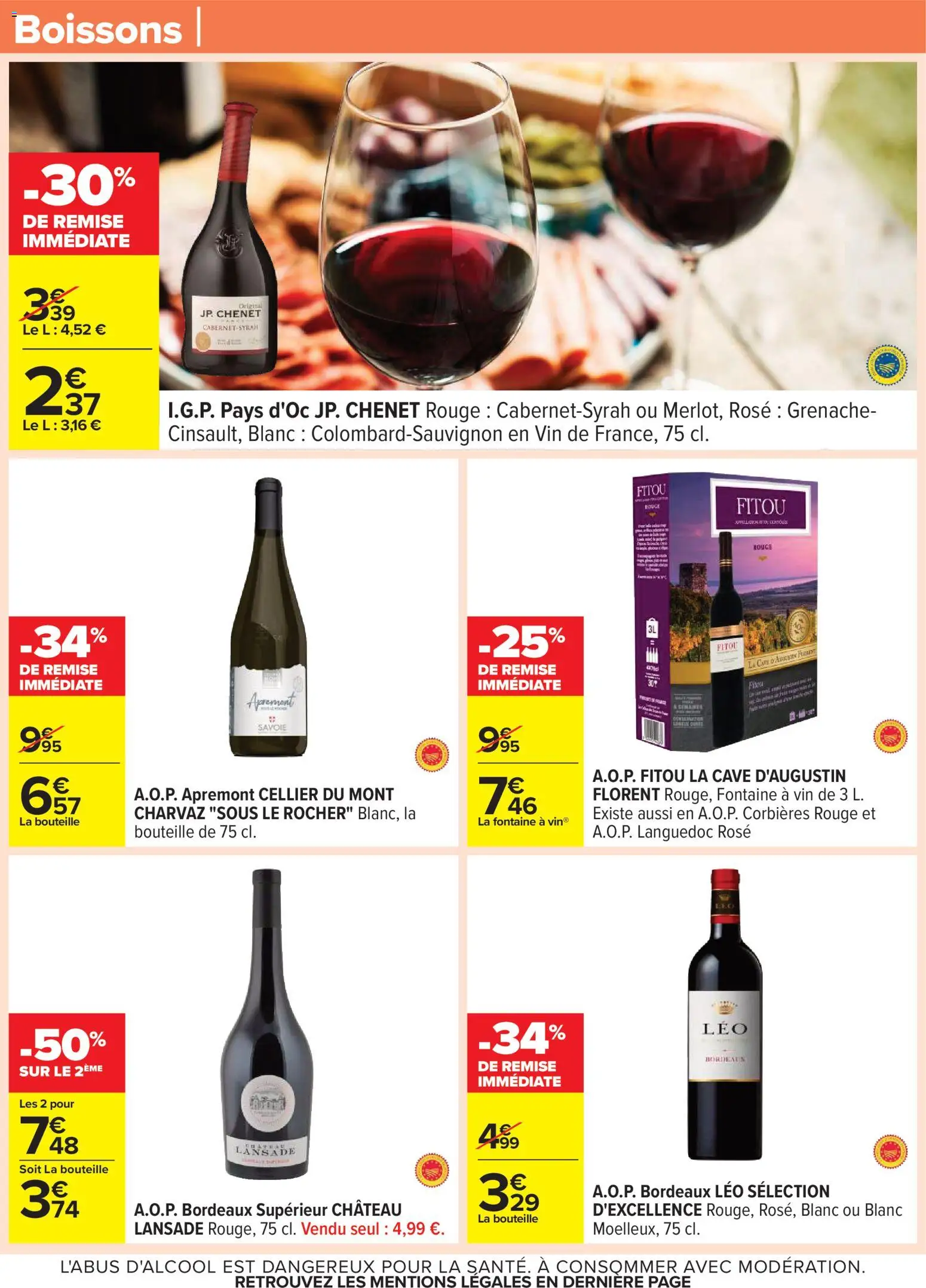 {H1} | Page: 62 | Produits: Vin