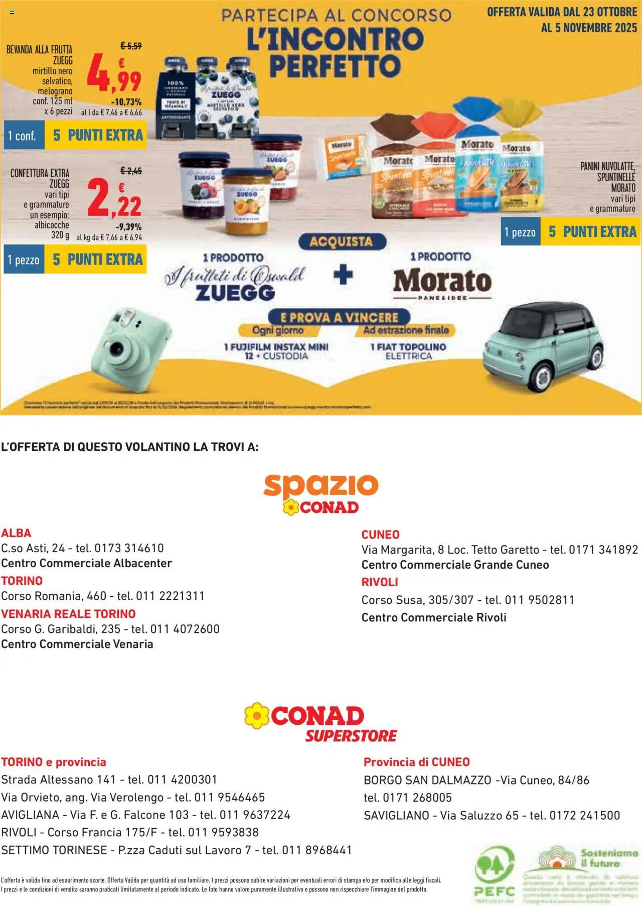 Volantino Conad del 09.10.2025 | Pagina: 16 | Prodotti: Frutta, Albicocche, Stampa
