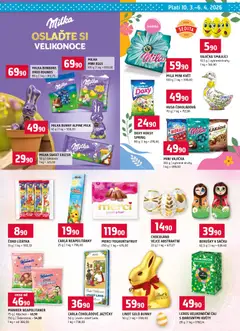 Náhled letáku Terno leták - Jarní speciál od 10.03.2026 | Strana: 7 | Produkty: Lindt, Vejce, Milka, Mila