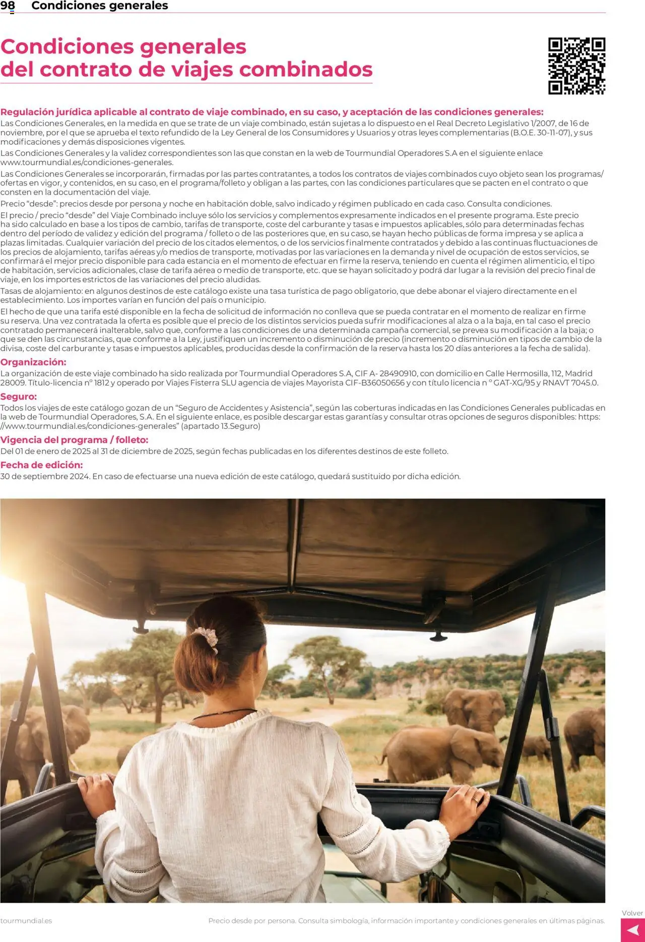 Viajes El Corte Inglés Africa y Oriente Medio │ válido desde el 01.01.2025 | Página: 98 | Productos: General