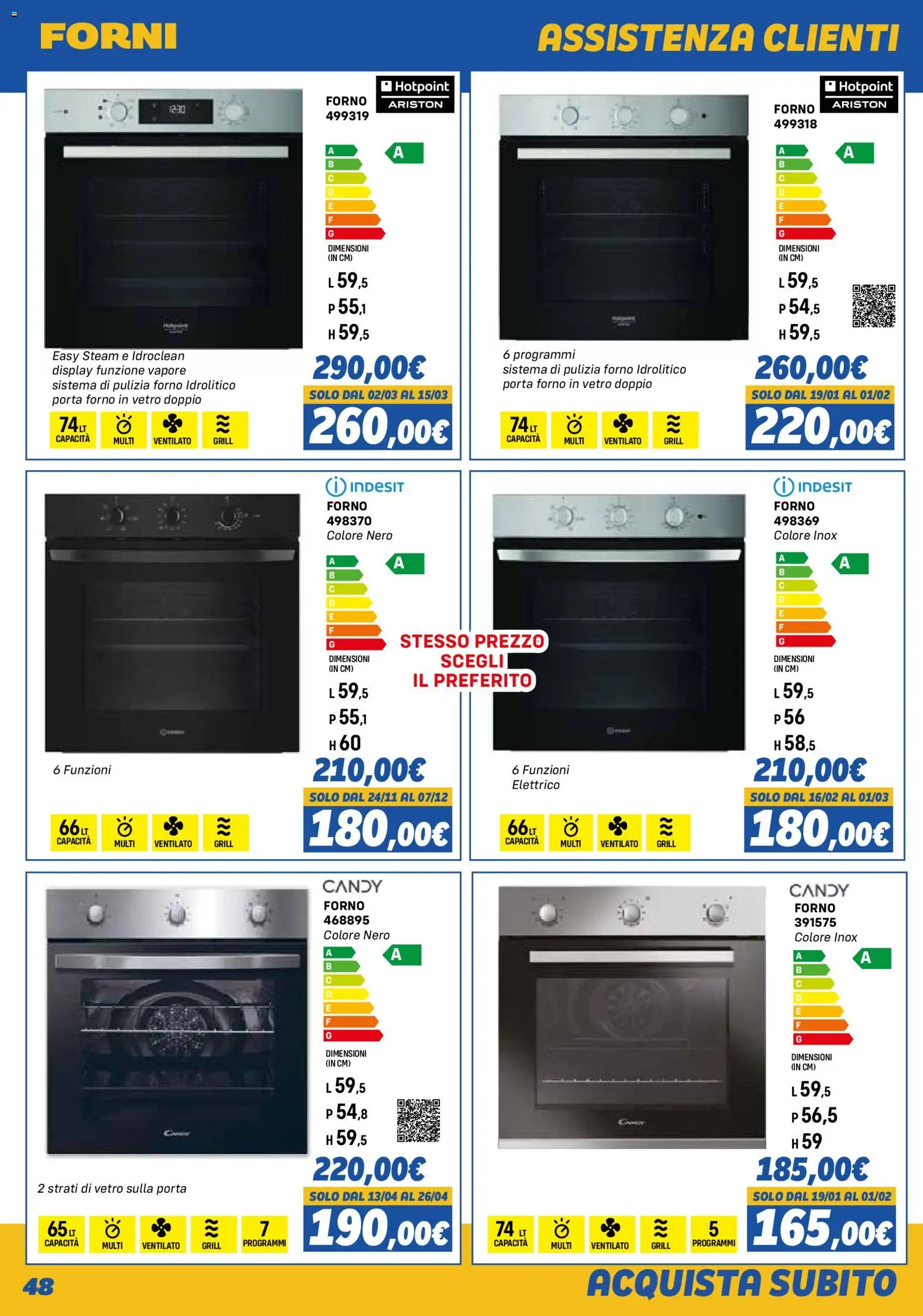 Volantino Orizzonte del 01.11.2025 | Pagina: 48 | Prodotti: Forno